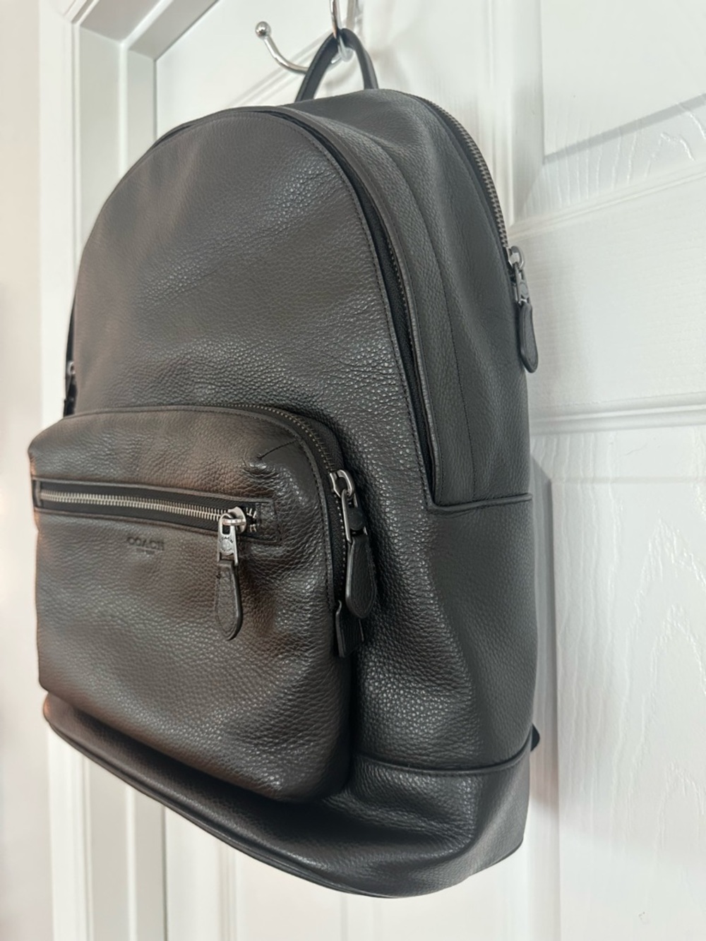NWOT Coach Pebbled Leather Backpack